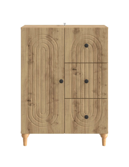 Credenza con cassetto Rovere Artigianale 66 x 34,5 x 90 cm