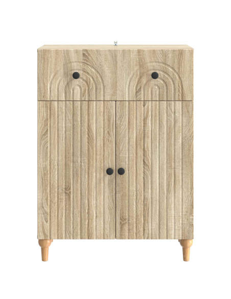 Credenza Rovere Sonoma 66 x 34,5 x 90 cm Legno ingegnerizzato