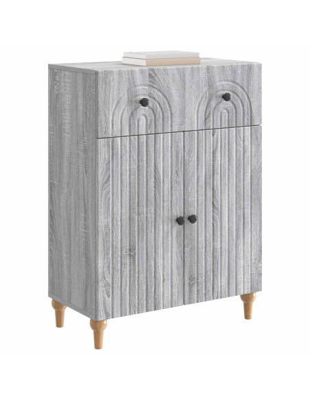 Credenza Grigio Sonoma 66 x 34,5 x 90 cm Legno ingegnerizzato