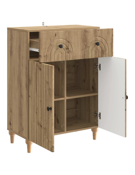 Credenza con cassetto Rovere Artigianale 66 x 34,5 x 90 cm