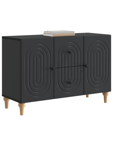 Mobile TV Nero 89 x 34,5 x 60 cm Legno ingegnerizzato