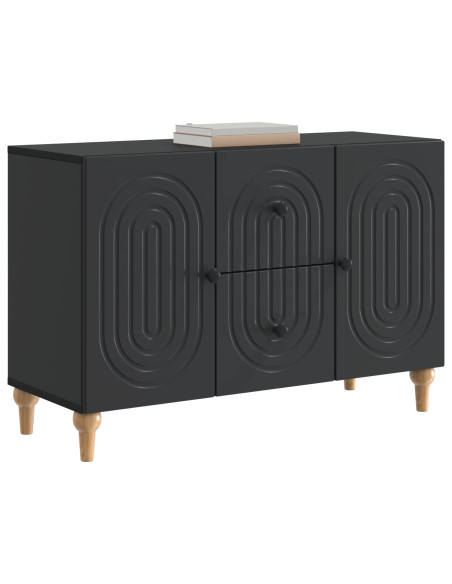 Mobile TV Nero 89 x 34,5 x 60 cm Legno ingegnerizzato