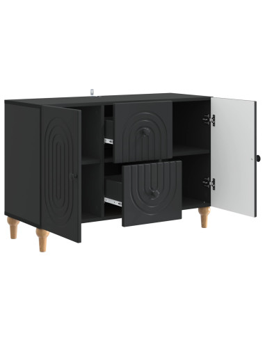 Mobile TV Nero 89 x 34,5 x 60 cm Legno ingegnerizzato