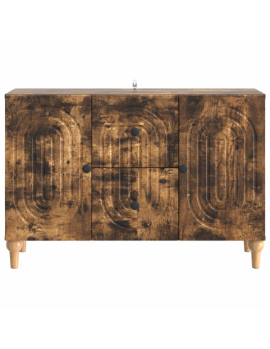 Mobile TV Rovere Fumo 89 x 34,5 x 60 cm Legno ingegnerizzato