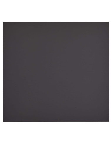 Tavolo da Pranzo Grigio e Rovere 80,5x80,5x73 cm in MDF