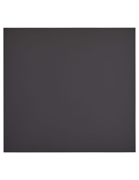 Tavolo da Pranzo Grigio e Rovere 80,5x80,5x73 cm in MDF