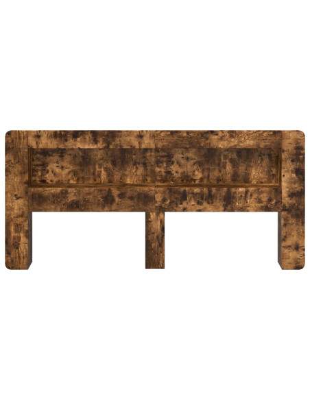 Testata del letto Rovere Fumo Legno ingegnerizzato