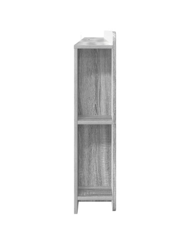 Testata del letto Grigio Sonoma Legno ingegnerizzato