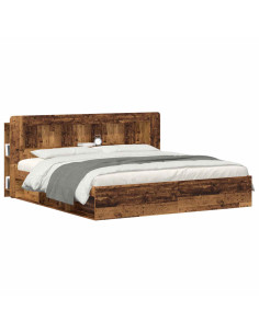 Testata del letto Legno antico Legno ingegnerizzato 2