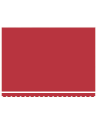 Tenda retrattile manuale Rosso 4 × 3 m