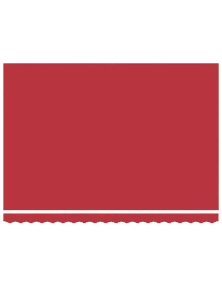Tenda retrattile manuale Rosso 4 × 3 m