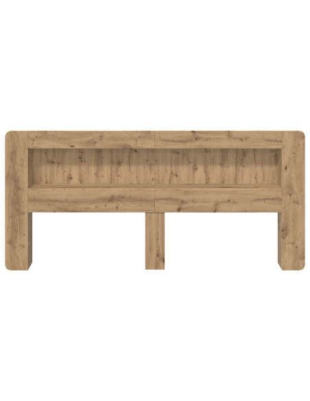 Testata del letto Rovere Artigianale Legno ingegnerizzato