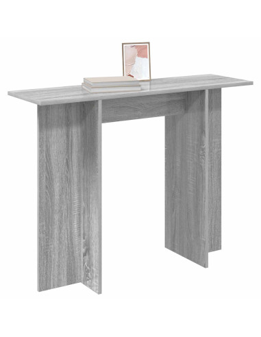 Tavolo consolle Grigio Sonoma 100 x 30 x 75 cm