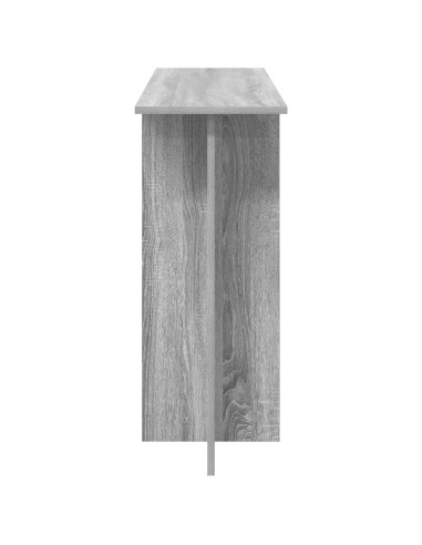 Tavolo consolle Grigio Sonoma 100 x 30 x 75 cm