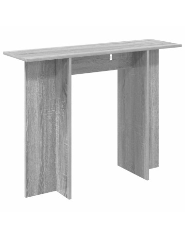 Tavolo consolle Grigio Sonoma 100 x 30 x 75 cm