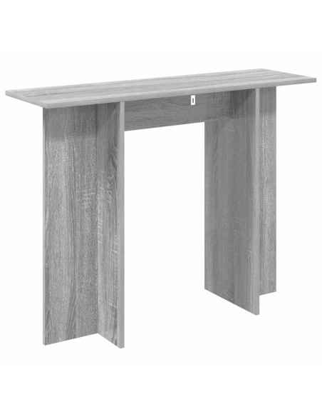 Tavolo consolle Grigio Sonoma 100 x 30 x 75 cm