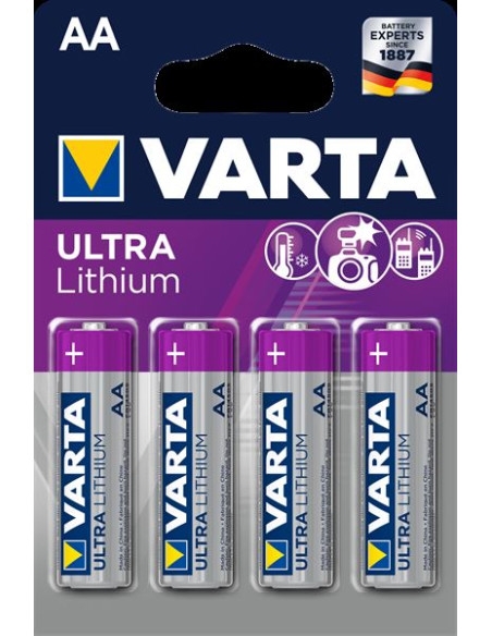 AA   LITIO X4    CONF.DA 4