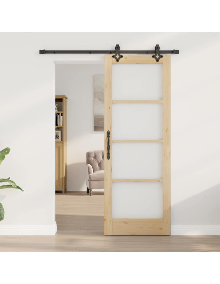 Porta scorrevole Naturale 73,5 x 198,5 cm