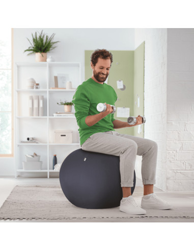 Leitz Active Sitzball 55cm Grigio Interno Sfera