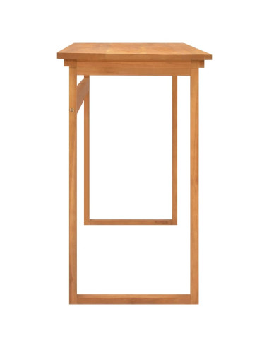 Scrivania 120x45x75 cm in Legno Massello di Teak