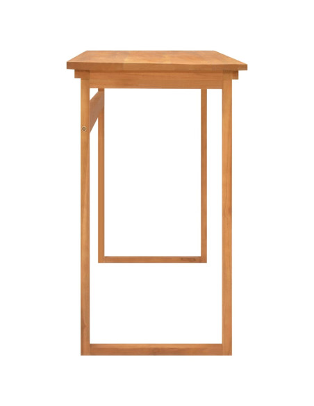 Scrivania 120x45x75 cm in Legno Massello di Teak
