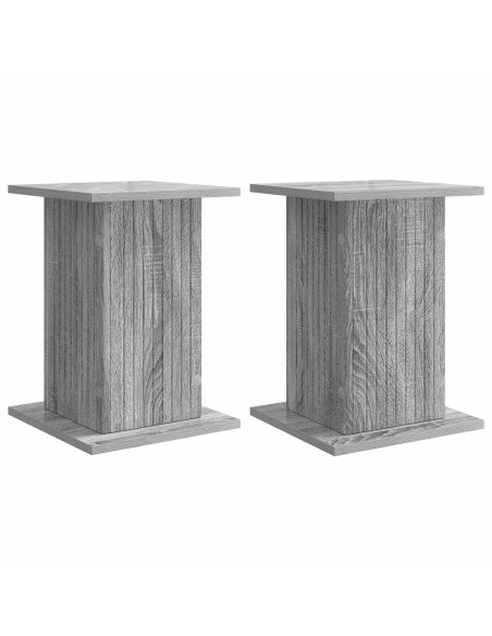 Supporto per piante 2 pcs Grigio Sonoma 30,5 x 30 x 43 cm