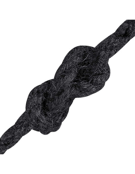 Corda di Juta 6 Nero 100% juta Tossa