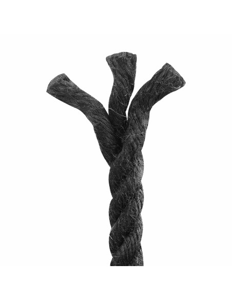 Corda di Juta 10 Nero 100% juta Tossa