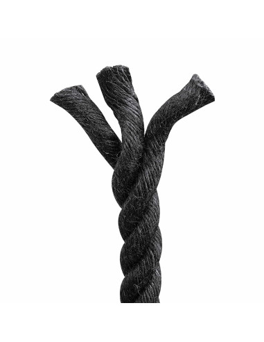 Corda di Juta 16 Nero 100% juta Tossa