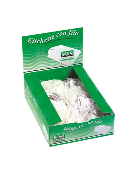 CF500 ETICHETTE CON FILO 22X35 MM