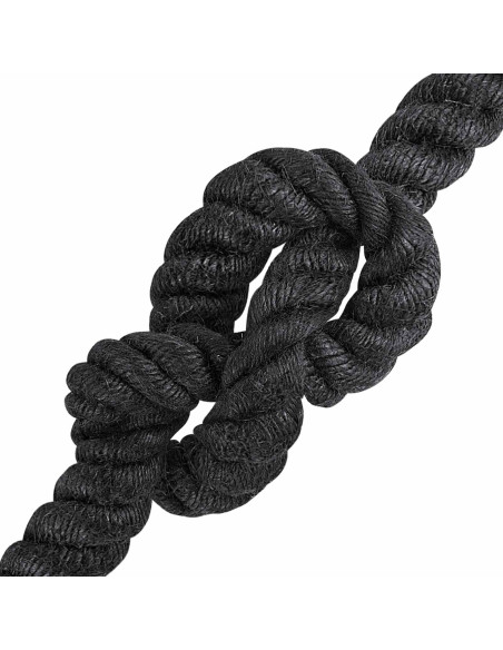 Corda di Juta 24 Nero 100% juta Tossa