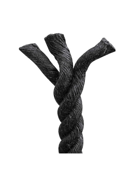 Corda di Juta 24 Nero 100% juta Tossa