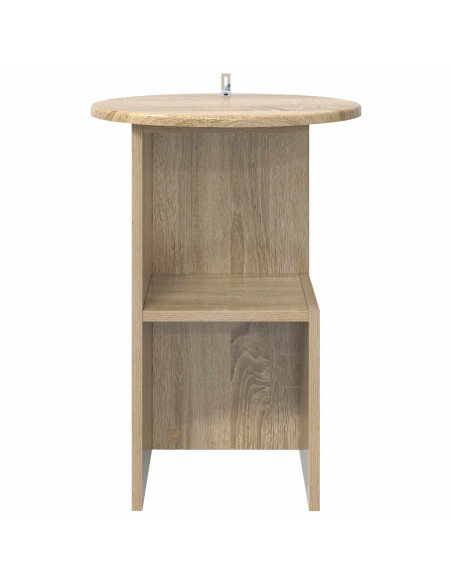 Tavolo laterale Rovere Sonoma Ø 39,5 x 55 cm