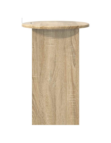 Tavolo laterale Rovere Sonoma Ø 39,5 x 55 cm