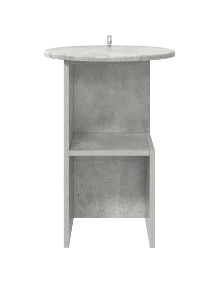 Tavolo laterale Grigio Cemento Ø 39,5 x 55 cm