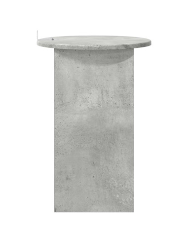 Tavolo laterale Grigio Cemento Ø 39,5 x 55 cm