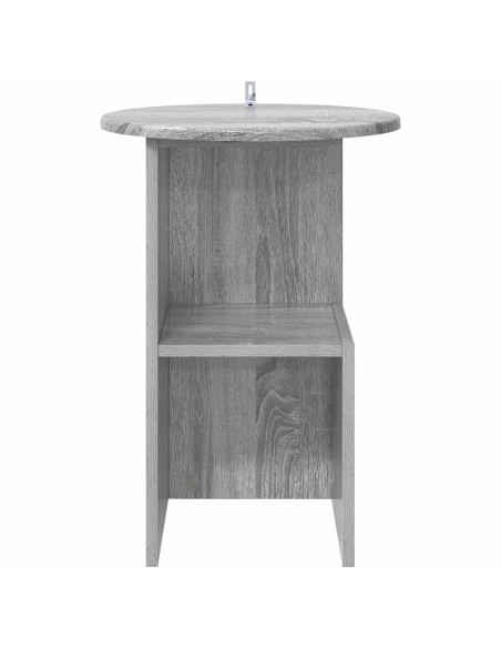 Tavolo laterale Grigio Sonoma Ø 39,5 x 55 cm