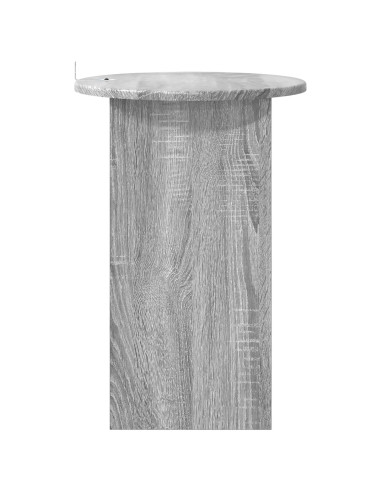 Tavolo laterale Grigio Sonoma Ø 39,5 x 55 cm