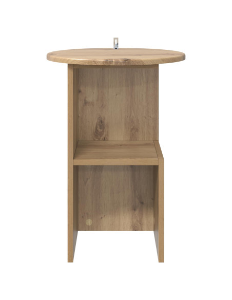 Tavolo laterale Rovere Artigianale Ø 39,5 x 55 cm