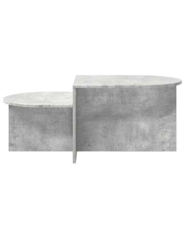 Tavolino da salotto Grigio Cemento 100 x 50 x 40 cm