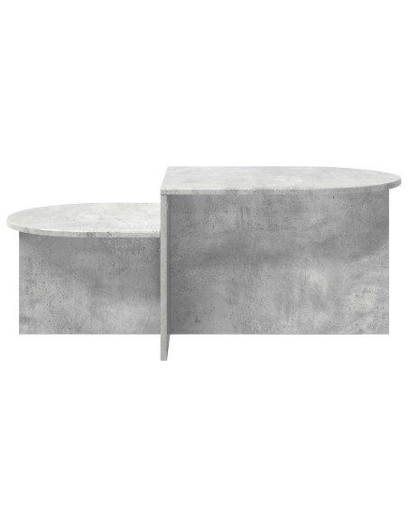 Tavolino da salotto Grigio Cemento 100 x 50 x 40 cm