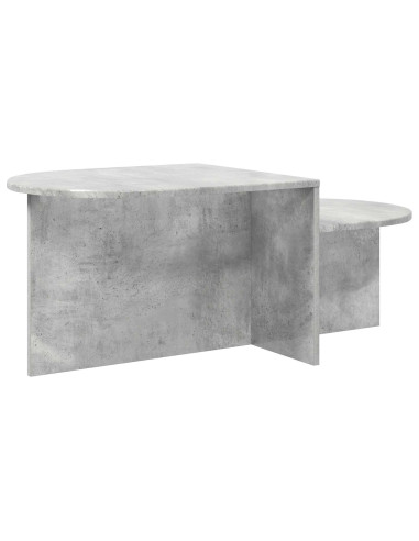 Tavolino da salotto Grigio Cemento 100 x 50 x 40 cm