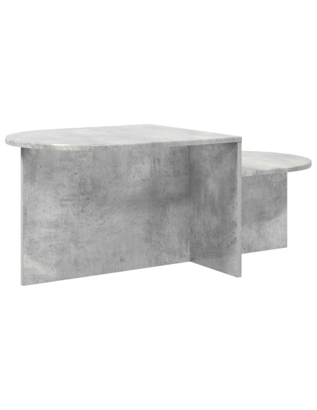Tavolino da salotto Grigio Cemento 100 x 50 x 40 cm