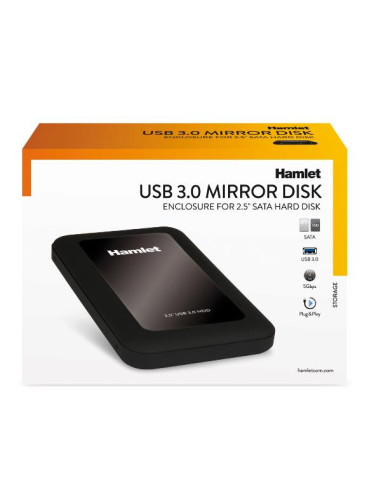 BOX 2.5 USB3 RUGGED MIRROR BLACK