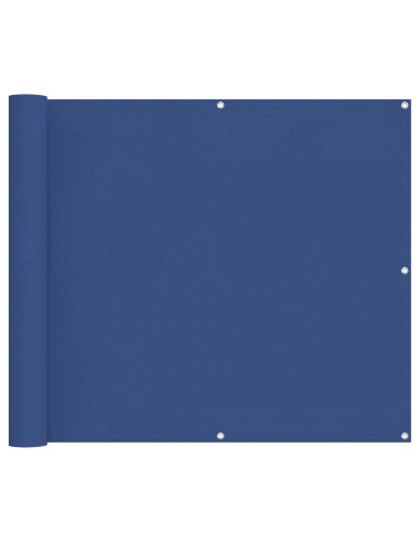 Schermo da balcone Blu 100 x 400 cm Tessuto Oxford