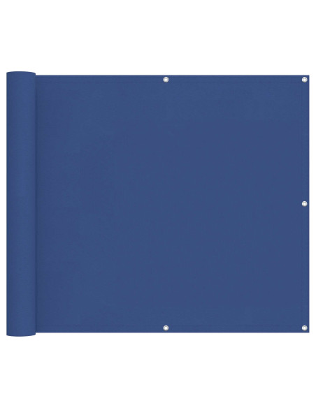 Schermo da balcone Blu 100 x 400 cm Tessuto Oxford