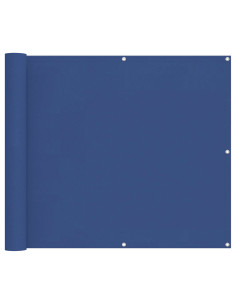 Schermo da balcone Blu 100 x 1000 cm Tessuto Oxford 2