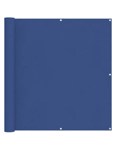 Schermo da balcone Blu 110 x 1000 cm Tessuto Oxford