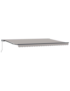 Tenda Retrattile Grigio chiaro 500 × 300 cm 2