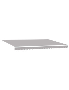 Telo di ricambio per tenda da sole Grigio chiaro 480 x 295 cm 2